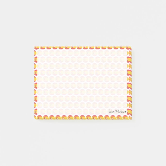 Post-it® Drapeau de l'Espagne Emojis (Devant)