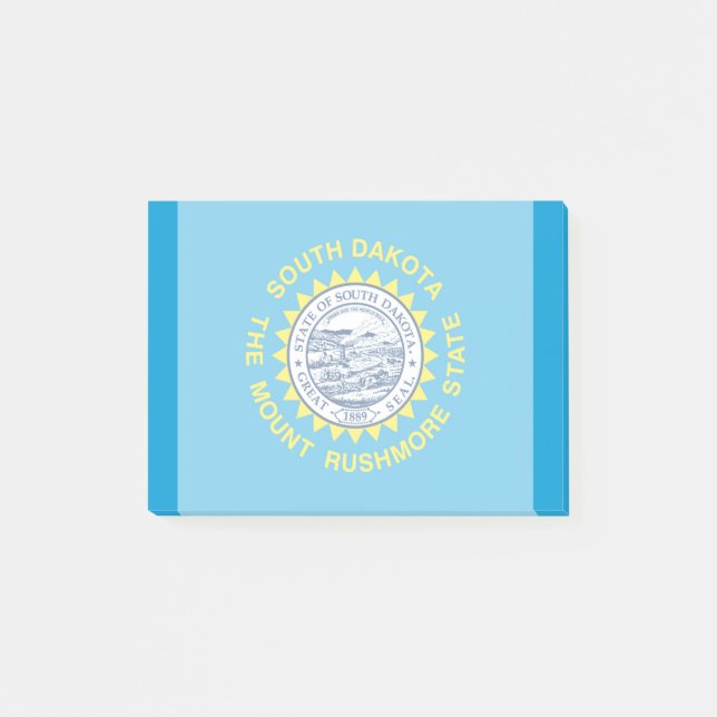 Post-it® Drapeau de l'État du Dakota du Sud (Devant)