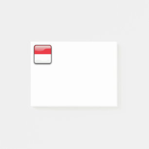 Post-it® Drapeau de l'Indonésie