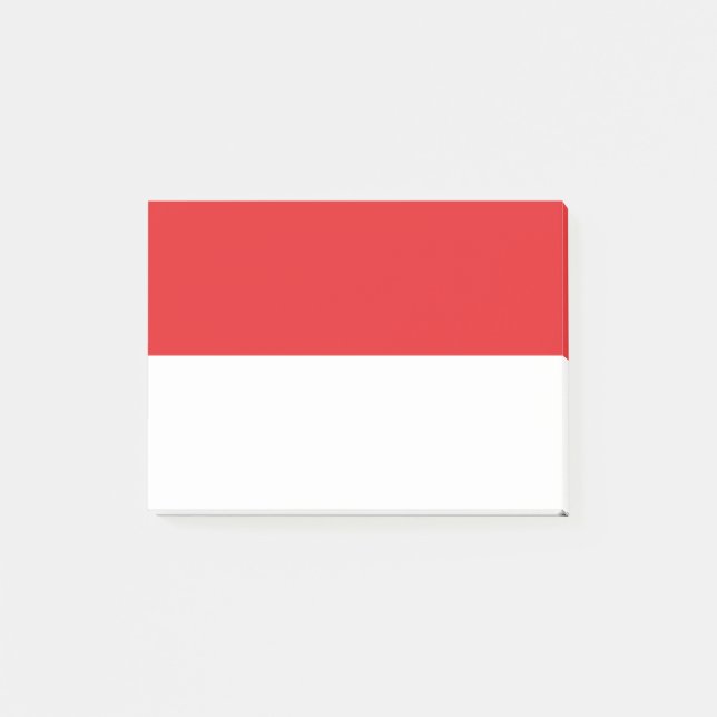 Post-it® Drapeau de l'Indonésie (Devant)