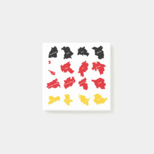 Post-it® Drapeau des États allemands