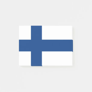 Post-it® Drapeau des notes de Courrier-it® de la Finlande