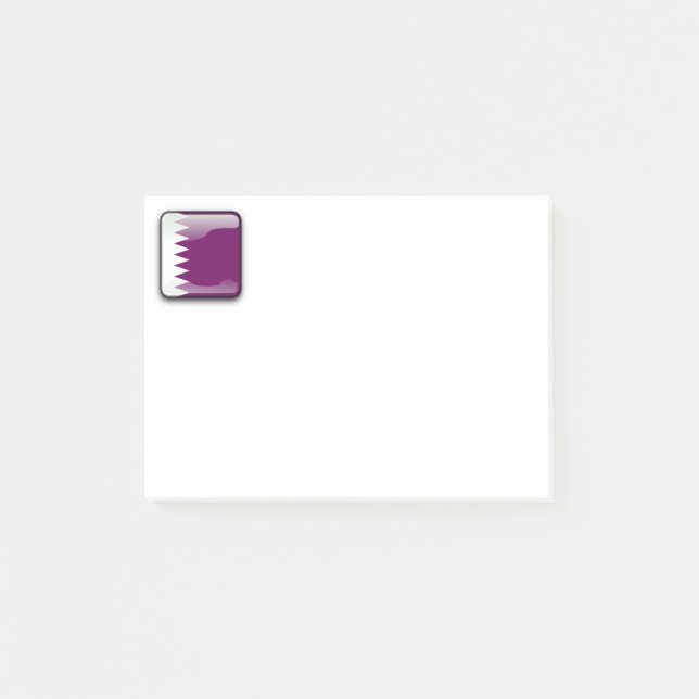 Post-it® Drapeau du Qatar (Devant)
