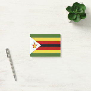Post-it® drapeau du Zimbabwe