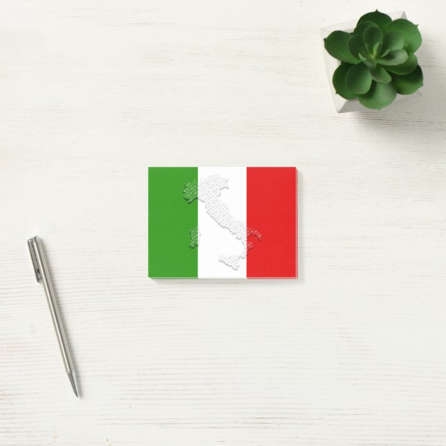 Post-it® Drapeau italien (Bureau)