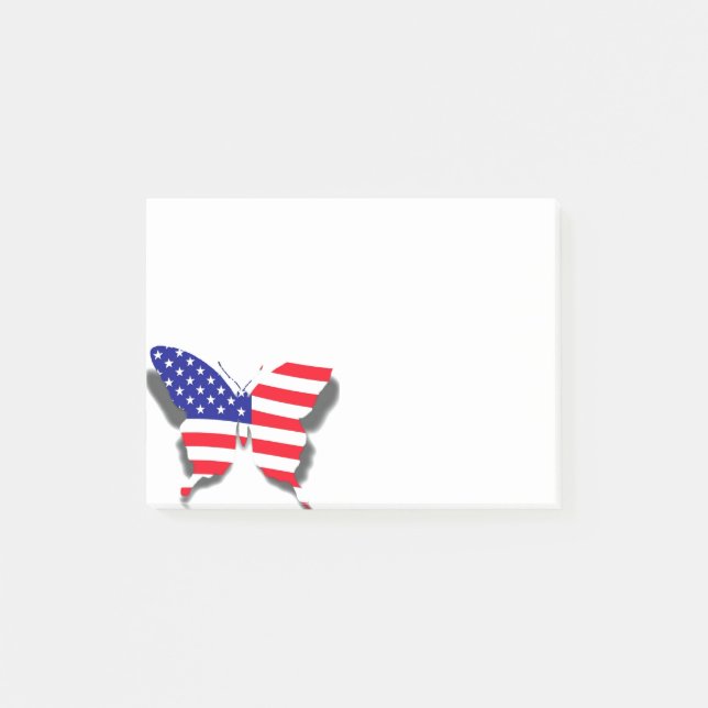Post-it® Drapeau papillon (Devant)