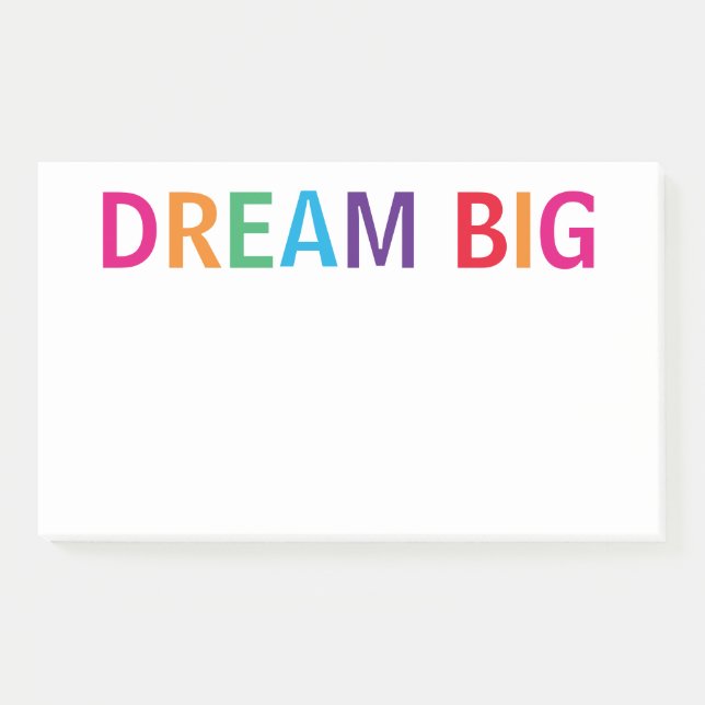 Post-it® Dream Big Bright (Devant)