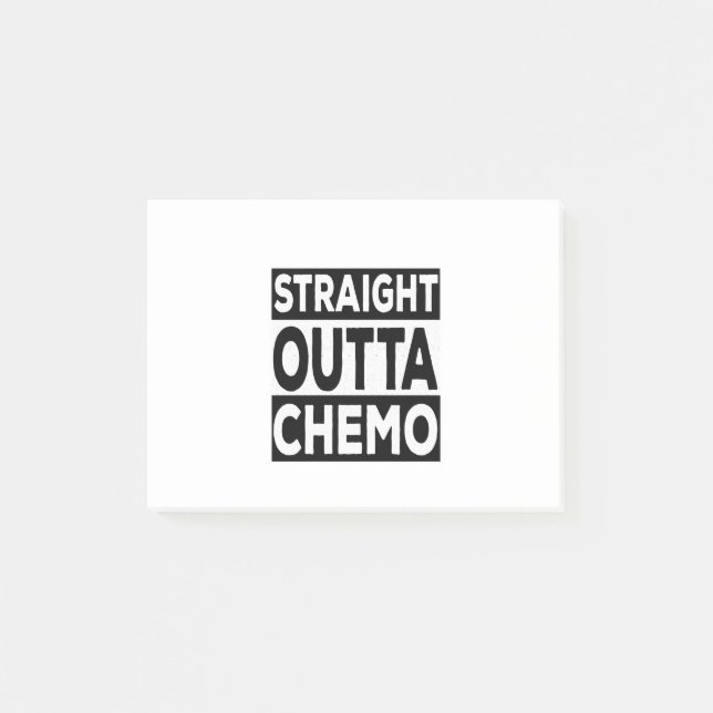 Post-it® Droite Outta Chemo (Devant)
