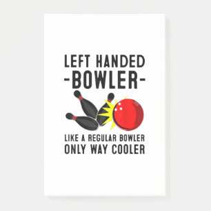 Post-it® Drôle cadeau Bowling Pour Hommes Femmes Cool Gauch