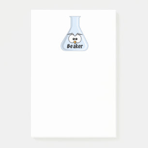Post-it® Drôle Chouette Beaker Dessin Illustration Art