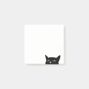 Post-it® Drôle Peeking Cat