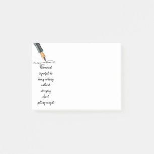 Post-it® Drôle Retraite Ne rien faire Ne pas se faire attra