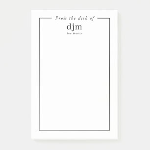 Post-it® Du Bureau De L'Entreprise Simple Minimaliste