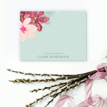 Du Bureau Du Bouquet Aquarellé Branché