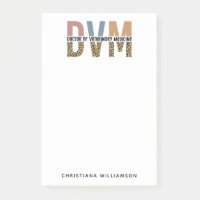 DVM personnalisé Docteur en médecine vétérinaire C