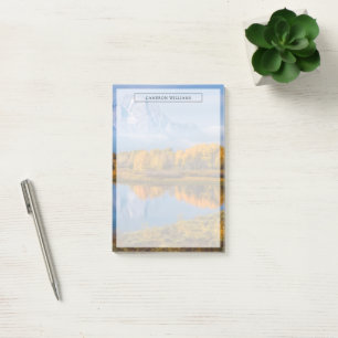 Post-it® Eau   Oxbow Bend Jackson Wyoming