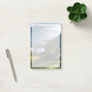 Post-it® Eau Pen yr Ole Wen Lake Idwal Snowdonia Park