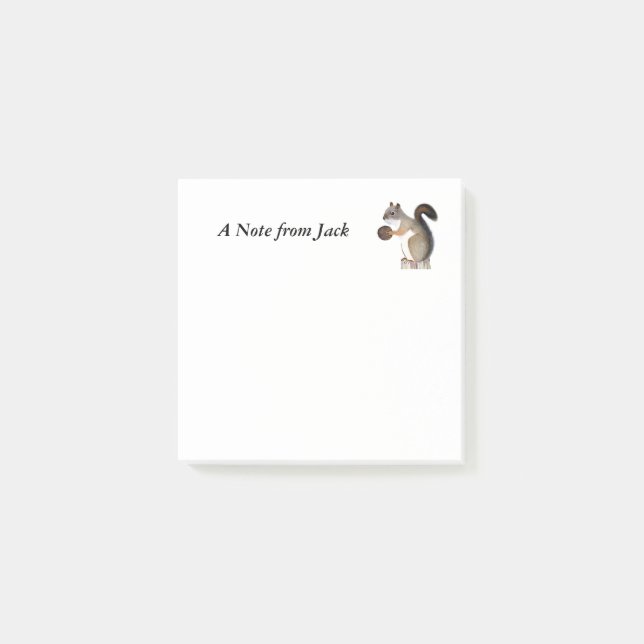 Post-it® Écureuil (Devant)