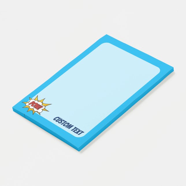 Post-it® Effet audio comique Pow (Incliné)