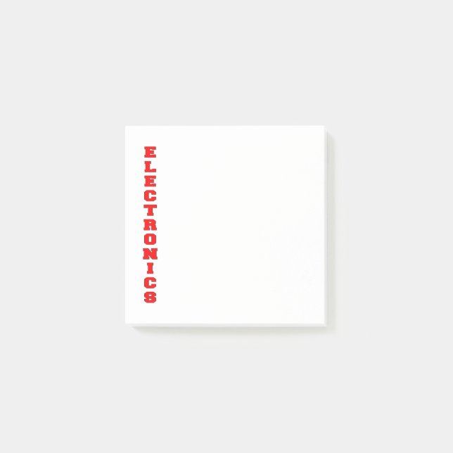 Post-it® Électronique (Devant)