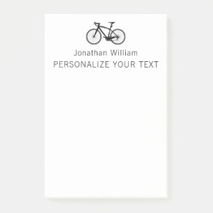 Post-it® Élégant Bicycle simple Rétro Papeterie personnelle