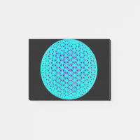 Élégant bleu néon fleur turquoise de vie