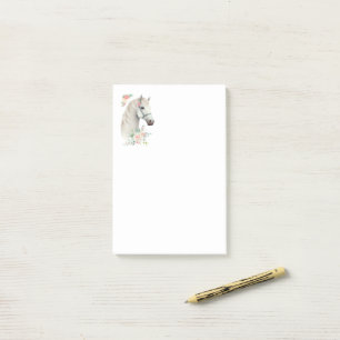 Post-it® Élégant Boho Cheval Blanc Floral