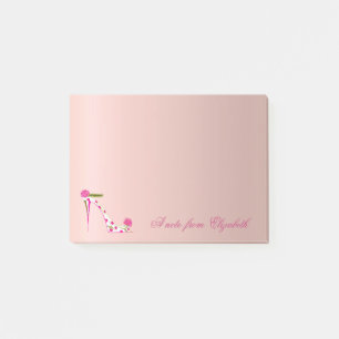 Post-it® Élégant Mignon Stylé Féminin ,Talons Hauts