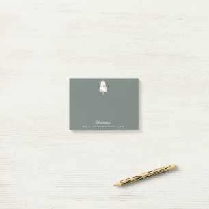 Post-it® Élégant Monogramme de boulangerie à trois niveaux