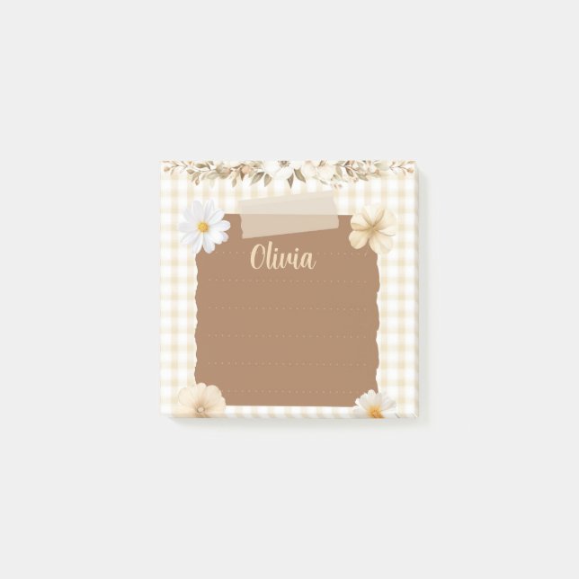 Post-it® Élégant planificateur avec clignotants souples et  (Devant)