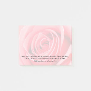 Post-it® Élégant Rose inspirant Abraham Lincoln