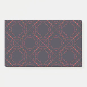 Post-it® Elégant, simple, animé, moderne ligne motif art