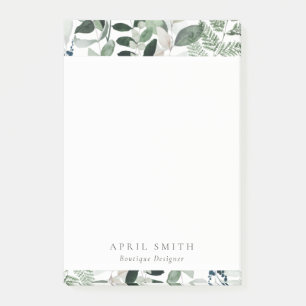 Post-it® Élégant vert moderne feuillage Tropical Foliage 