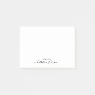 Post-it® Élégante Calligraphie Moderne De Script De Fille N