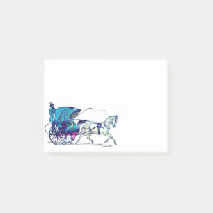 Post-it® Élégante maison de cheval Carriage