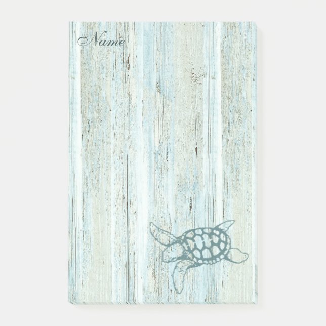 Post-it® Elégante tortue de mer élégante personnalisée vint (Devant)