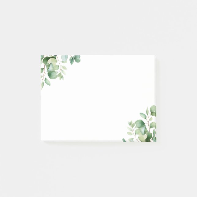 Post-it® Élégante verdure d'eucalyptus (Devant)