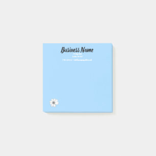 Post-it® Élément marketing personnalisé bleu