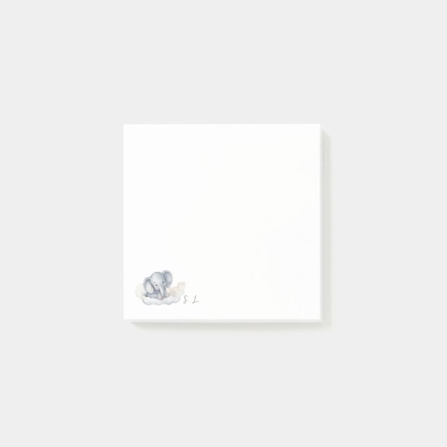 Post-it® Eléphant Bébé mignon (Devant)
