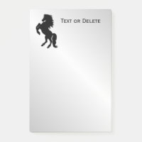 Élevage de l'étalon noir / Cheval sur argent