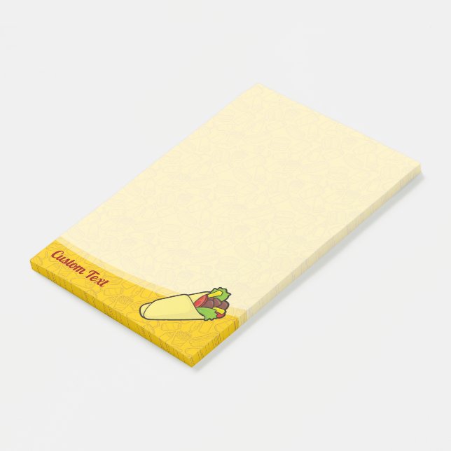 Post-it® Emballage sandwich Tortilla (Incliné)