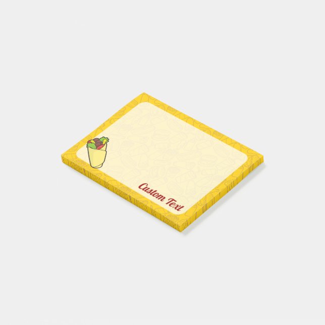Post-it® Emballage sandwich Tortilla (Incliné)