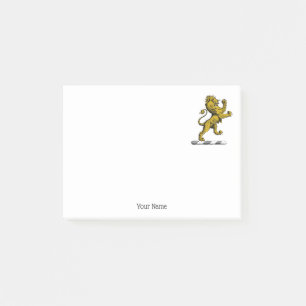 Post-it® Emblème de crête de lion debout héraldique C