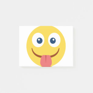 Post-it® Emoji de langue coincée