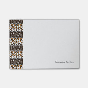 Post-it® Empreinte africaine avec motif de peau de guépard