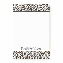 Empreinte de léopard noir blanc Peach