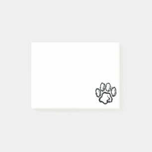 Post-it® Empreinte de patte furieux