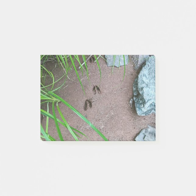 Post-it® Empreinte d'empreinte de cerfs faune et flore Post (Devant)
