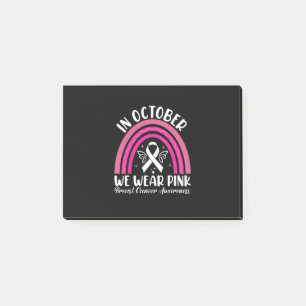 Post-it® En octobre, nous portons du rose
