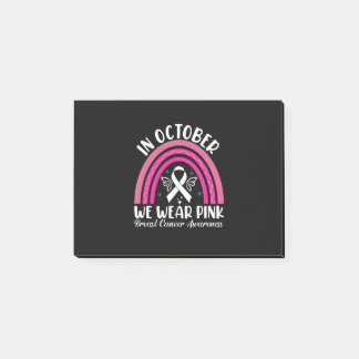 Post-it® En octobre, nous portons du rose